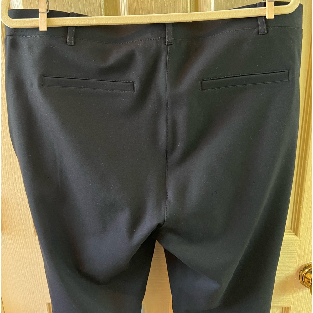 Betabrand Boot-Cut Classic Dress Pant Yoga Pants Black Size 2x(16-18) - Picture 12 of 13